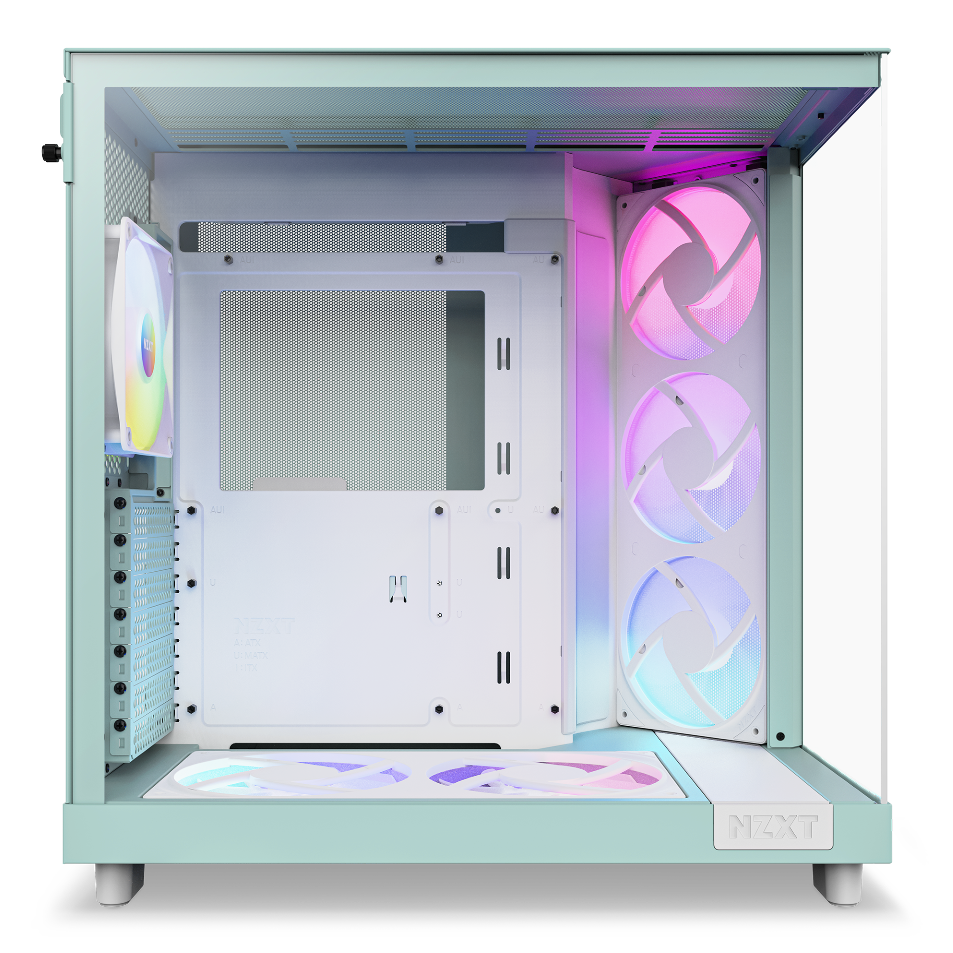 ドスパラ】NZXTとコラボしたオリジナルPCケース H6 Flow RGB MINT 販売 