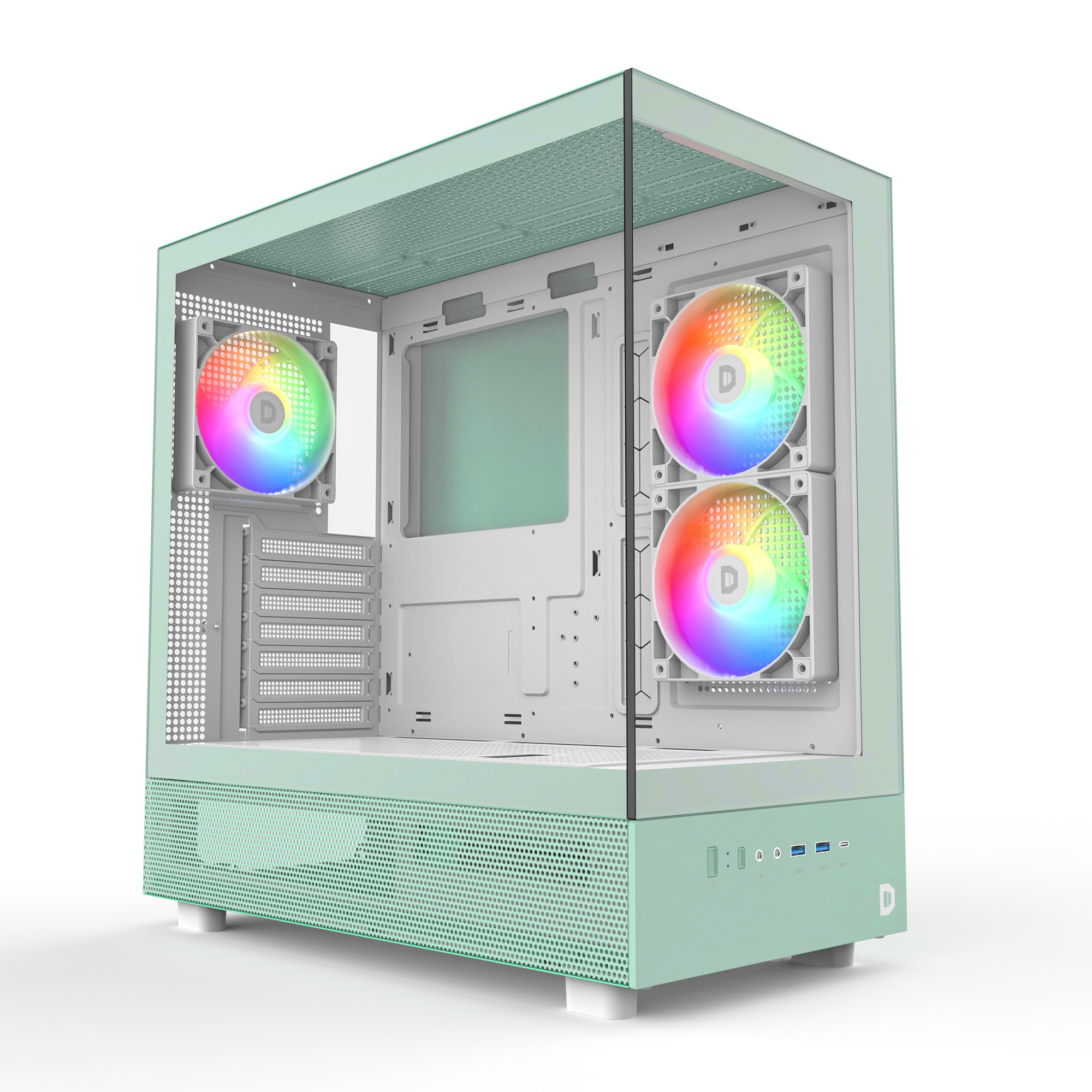 待望のピラーレスのPCケース パステルパープルカラーが新登場 